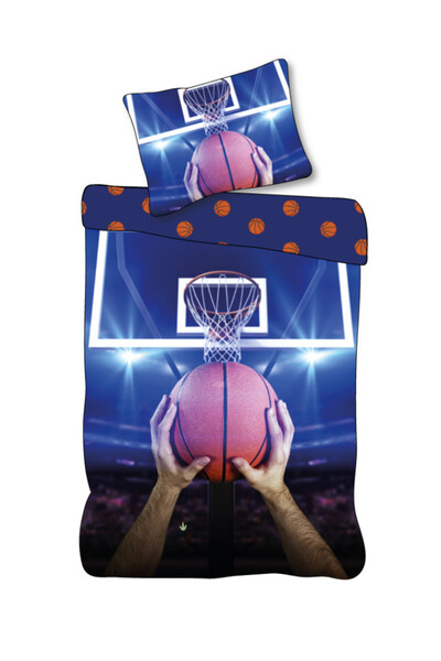 Sport Bagging Set de lenjerie de pat Baschet 140×200cm, 70×90 cm