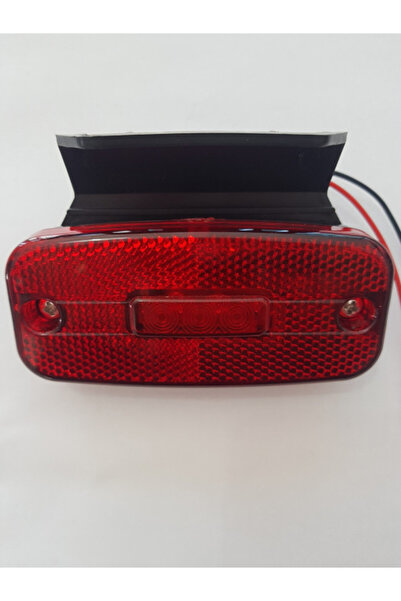 Led Light Alex Lampa de gabarit 3 smd rosie cu suport 12 v-24 v