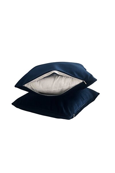 PATRU ANOTIMPURI Set of 2 pillowcases 40 x 40 cm, velvet material