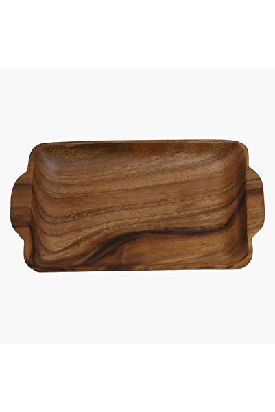 Generic Acacia Wooden Rectangular Tray