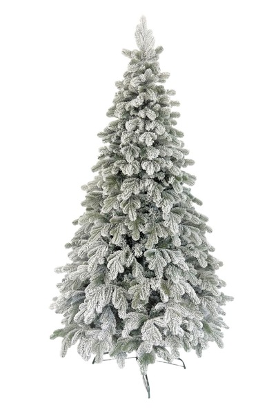 ChristmasExpress Brad artificiali BUCOVINA SNOW 210 cm, 100% ramuri turnate