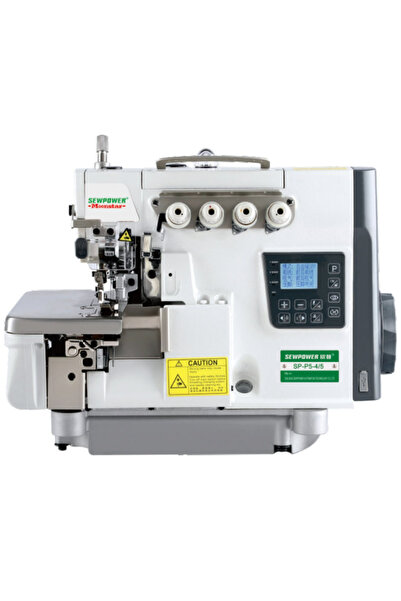 akyüz makine Sewpower SP-P5-5 Baltalı İplik Kesme + Pedalsız Çalışma Sanayi O...