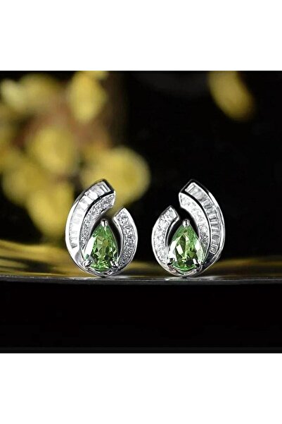 Pursehuit Cercei de culoare argintie cu pietre de zirconiu, Markhild C13