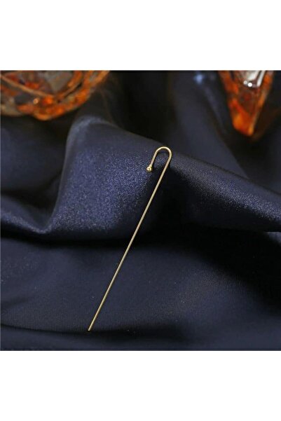 Pursehuit Cercei lungi tip cuff, aurii, Monja C8