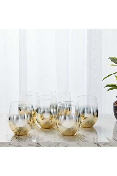 Generic Triton 6-Piece Glass Tumbler Set - 520 ml