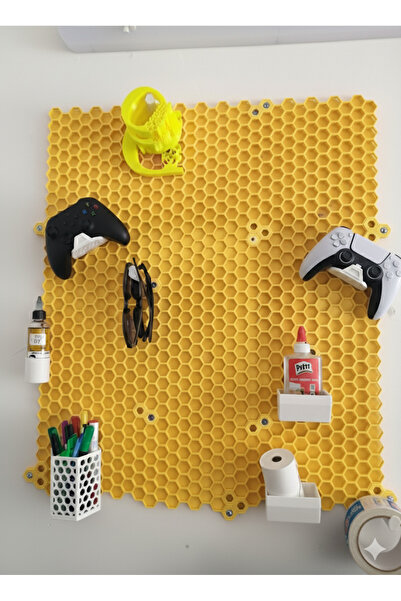Szdesing Honeycomb Wall Wall Organizer Modular Wall Covering