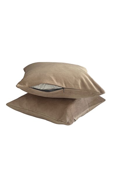 PATRU ANOTIMPURI Set of 2 pillowcases 40 x 40 cm, velvet material