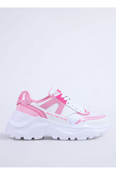 VERSACE JEANS COUTURE Beyaz - Pembe Kadın Sneaker 78VA3SC4