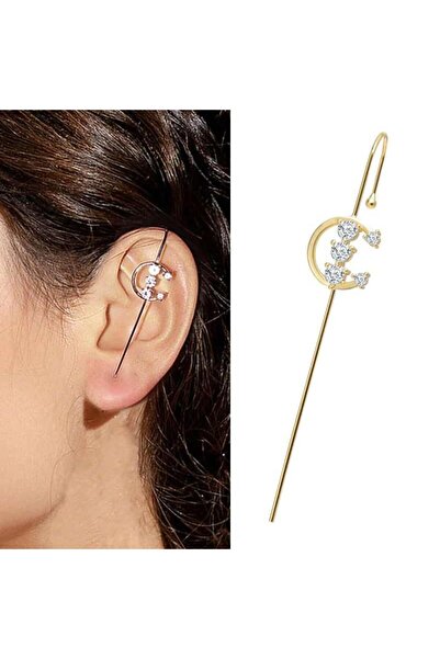 Pursehuit Cercei cu perle culoare aurie, Monnet C9