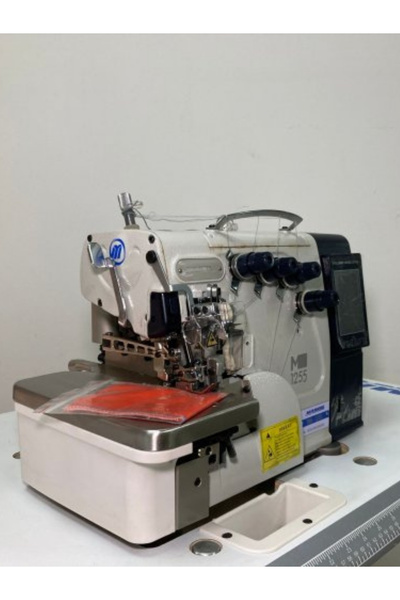 akyüz makine 5 İplikli Otomatik Overlok Makinesi LCD Kontrollü Sanayi Tipi