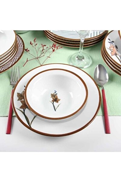 Porland Azelya 24 Parça 6 Kişilik Yemek Takımı