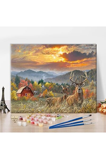 OEM Pictură după numere, 21 x 14 x 3 cm