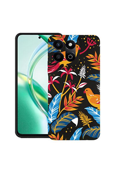 bestcase Carcasă subțire din silicon pentru Honor 200 Smart, Păsări colorate,...