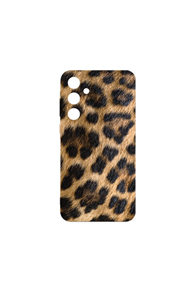bestcase Carcasă subțire din silicon pentru Samsung Galaxy A16, model leopard...