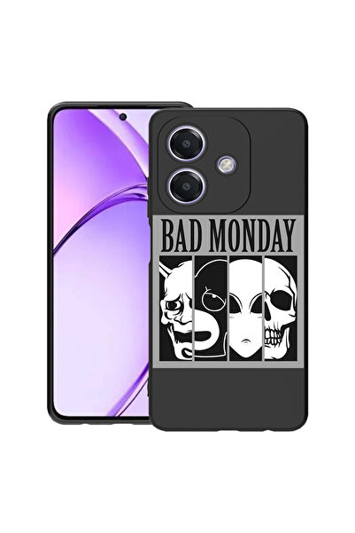 bestcase Carcasă subțire din silicon pentru OPPO A60 5G / A40 / A40M, Bad Mon...