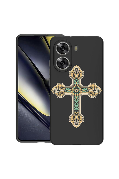 bestcase Carcasă subțire din silicon pentru Poco X7 Pro 5G, Cross, 1992025 B ...