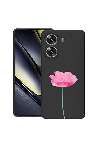bestcase Carcasă subțire din silicon pentru Poco X7 Pro 5G, roz - roz pastel,...