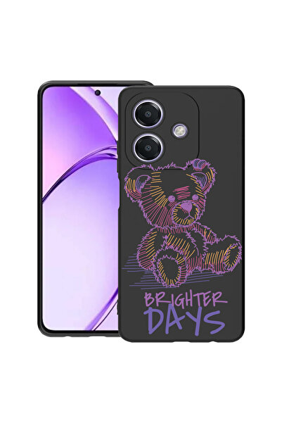 bestcase Carcasă subțire din silicon pentru OPPO A60 5G / A40 / A40M, Teddy B...