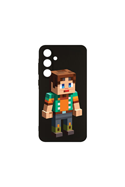 bestcase Λεπτή θήκη σιλικόνης για Samsung Galaxy A16, χαρακτήρας Minecraft, 1...