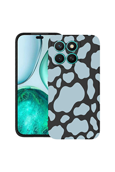 bestcase Carcasă subțire din silicon pentru Honor X8C, culoarea vacii albastr...