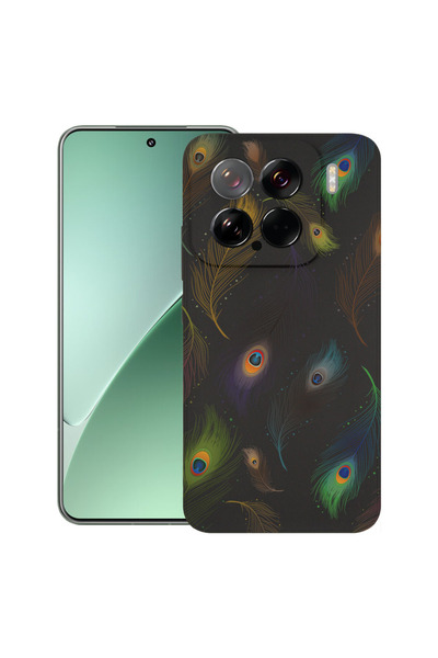 bestcase Carcasă subțire din silicon pentru Xiaomi 15, model floral, 1926341 ...