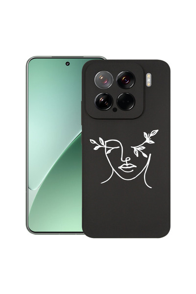 bestcase Carcasă subțire din silicon pentru Xiaomi 15, model abstract pentru ...