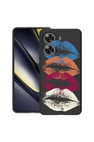 bestcase Λεπτή θήκη σιλικόνης για Poco X7 Pro 5G, Kiss Kiss, 1992025 B 1807