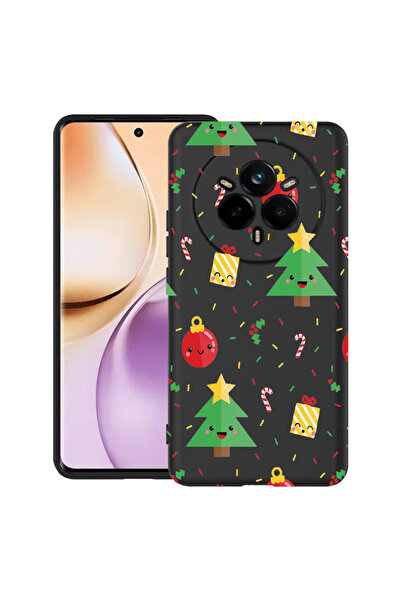 bestcase Carcasă subțire din silicon pentru Realme 14 Pro Plus 5G, Brad de Cr...