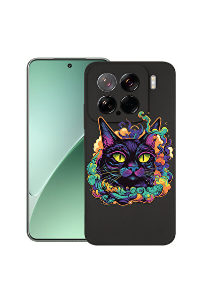 bestcase Carcasă subțire din silicon pentru Xiaomi 15, Dream Colors - Black C...