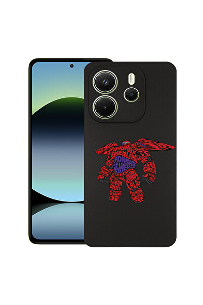 bestcase Carcasă subțire din silicon pentru Xiaomi Redmi Note 14 5G, Calligra...