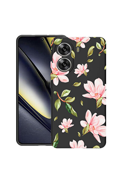 bestcase Тънък силиконов калъф за Poco X7 Pro 5G, колекция „Цветя“, 1992025 B...