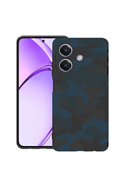 bestcase Carcasă subțire din silicon pentru OPPO A60 5G / A40 / A40M, camufla...
