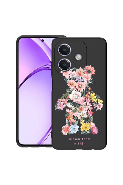 bestcase Carcasă subțire din silicon pentru OPPO A60 5G / A40 / A40M, Teddy B...