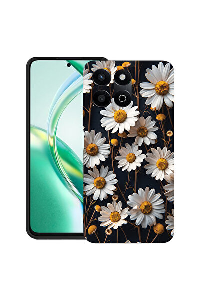bestcase Carcasă subțire din silicon pentru Honor 200 Smart, model 3D Daisy, ...