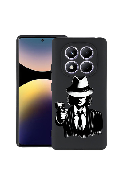 bestcase Carcasă subțire din silicon pentru Xiaomi Redmi Note 14 Pro 4G, Feme...