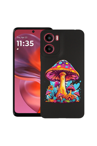 bestcase Carcasă subțire din silicon pentru Motorola Moto G05, Dream Colors C...