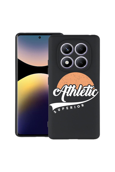 bestcase Carcasă subțire din silicon pentru Xiaomi Redmi Note 14 Pro 4G, Athl...