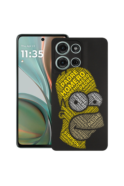 bestcase Carcasă subțire din silicon pentru Motorola Moto G15, cu imprimeu Ho...