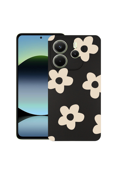 bestcase Carcasă subțire din silicon pentru Xiaomi Redmi Note 14 5G, Retro Da...