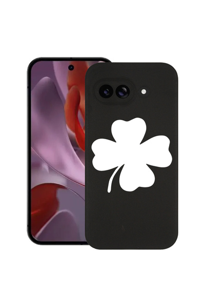bestcase Carcasă subțire din silicon pentru Google Pixel 9a, Lucky Trifoi, 19...