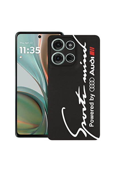 bestcase Λεπτή θήκη σιλικόνης για Motorola Moto G75, με τροφοδοσία από Audi, ...