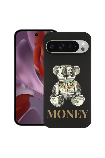 bestcase Carcasă subțire din silicon pentru Google Pixel 9 Pro XL, Ursuleț de...