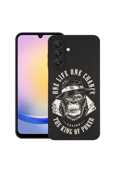 bestcase Carcasă subțire din silicon pentru Samsung Galaxy M16 5G, King Mafia...