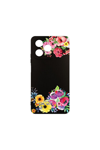 bestcase Λεπτή θήκη σιλικόνης για Xiaomi Redmi 13, λουλούδια, 1923377 B 56