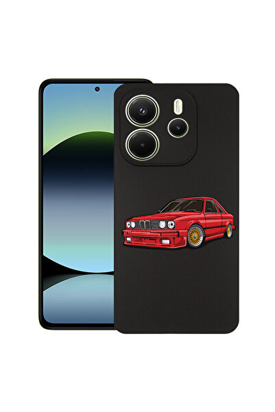 bestcase Carcasă subțire din silicon pentru Xiaomi Redmi Note 14 5G, Mașină c...