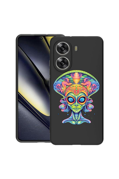 bestcase Carcasă subțire din silicon pentru Poco X7 Pro 5G, Dream Colors Alie...
