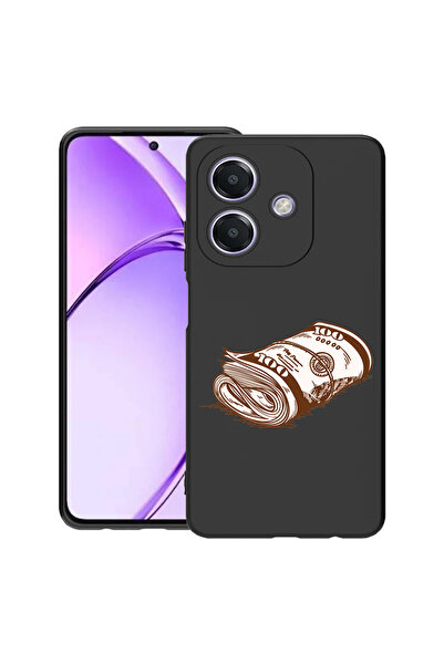bestcase Carcasă subțire din silicon pentru OPPO A60 5G / A40 / A40M, Bani, 1...