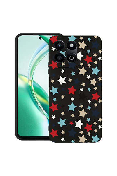 bestcase Carcasă subțire din silicon pentru Honor 200 Smart, Stele, 1923378 B...