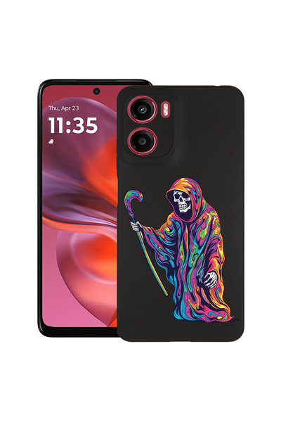 bestcase Carcasă subțire din silicon pentru Motorola Moto E15 / Moto G05, Dre...