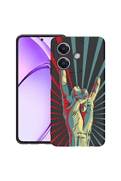 bestcase Carcasă subțire din silicon pentru OPPO A60 5G / A40 / A40M, Rock Fe...